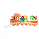 Wooden Pull Train Sorter - Woodland Animals