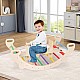 Ξύλινη κούνια climber "Rainbow" 4in1, Costway
