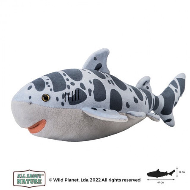 Λούτρινο παιχνίδι, Leopard Shark 40εκ. Άγριος Πλανήτης
