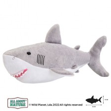 Λούτρινο παιχνίδι, Great White Shark 36cm. Άγριος Πλανήτης