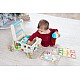 Melissa & Doug - Ξύλινο καρότσι - διαλογέας τροφίμων