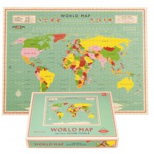 Rex London παζλ 1000 κομμάτια World Map