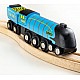 Bigjigs - Wooden Toy Locomotive - Μπλε