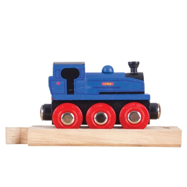 Bigjigs - Wooden Toy Locomotive - Lydia