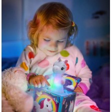 Bigjigs - Musical Light Up Play Box - Unicorn