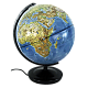 Globe Day and Night, 26 cm, φωτεινό