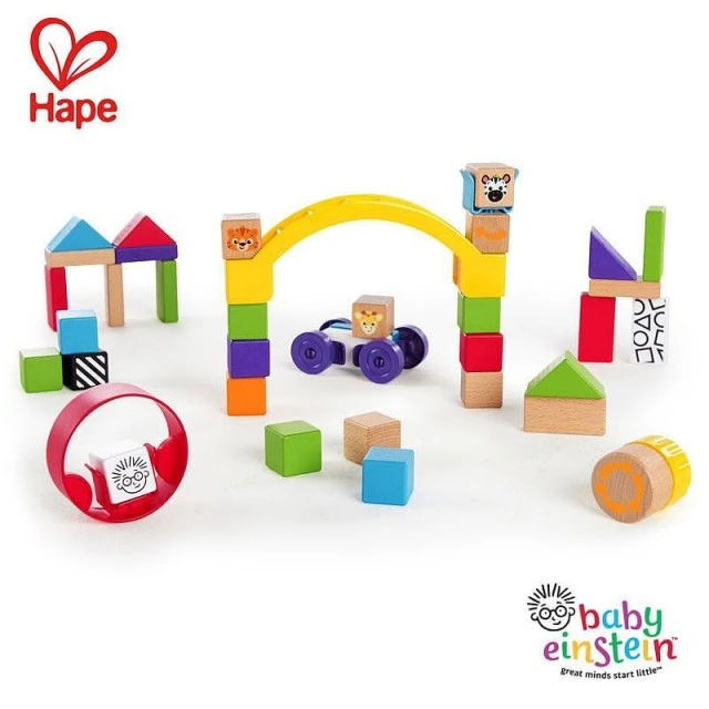 Ξύλινοι μπλοκ Discoverers Baby Einstein