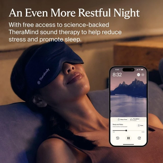 SleepMask μάσκα ύπνου με δόνηση