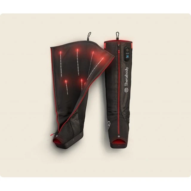 RecoveryAir JetBoots PRO Plus μπότες λεμφικής παροχέτευσης με LED φως