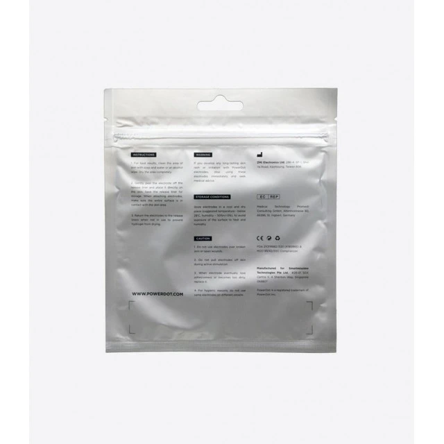 Ηλεκτρόδια αντικατάστασης για PowerDot 2.0 Electrode Pad