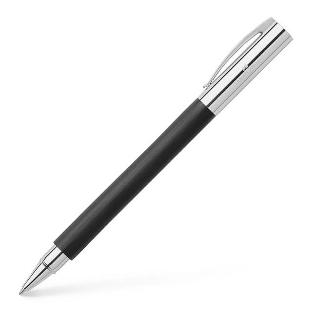 Faber-Castell ρόλερ Ambition, πολύτιμη ρητίνη, μαύρο