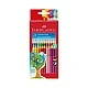 Faber-Castell Ακουαρέλα μολύβια Grip 2001, 24 χρώματα