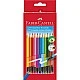 Faber-Castell Цветни моливи, изтриваеми, 12 цвята