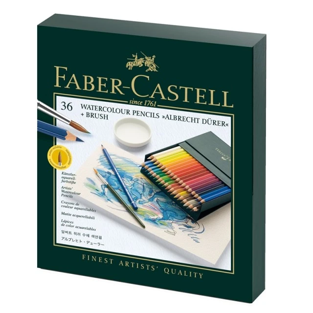 Faber-Castell χρωματιστά μολύβια Albrecht Dürer Studio, 36 χρώματα