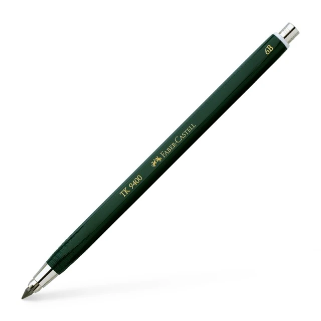 Faber-Castell μηχανικό μολύβι Clutch TK 9400, 6B, 3.15 mm
