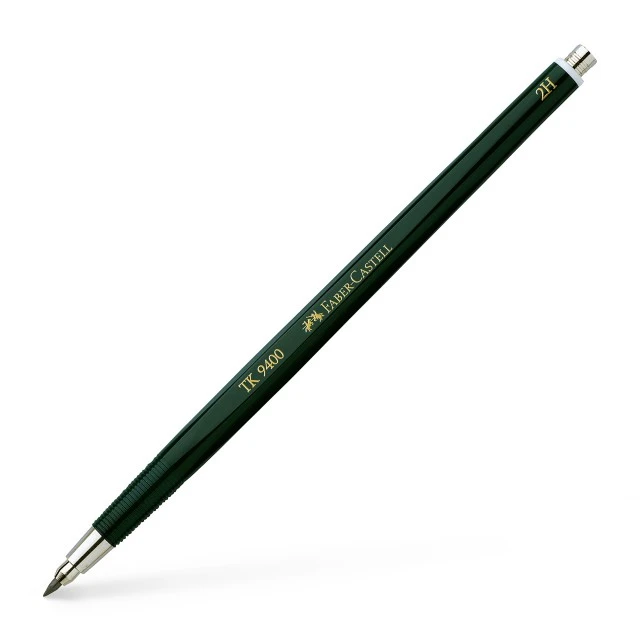 Faber-Castell μηχανικό μολύβι Clutch TK 9400, 2H, 2 mm