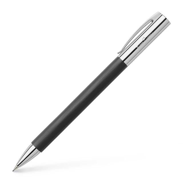 Faber-Castell μηχανικό μολύβι Ambition, πολύτιμη ρητίνη, μαύρο