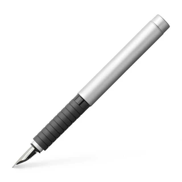Faber-Castell πένα Basic Satin Chrome, M, μεταλλική, ματ