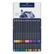 Χρωματιστά μολύβια Faber-Castell Goldfaber, 48 χρωμάτων, σε μεταλλικό κουτί