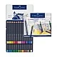 Χρωματιστά μολύβια Faber-Castell Goldfaber, 48 χρωμάτων, σε μεταλλικό κουτί