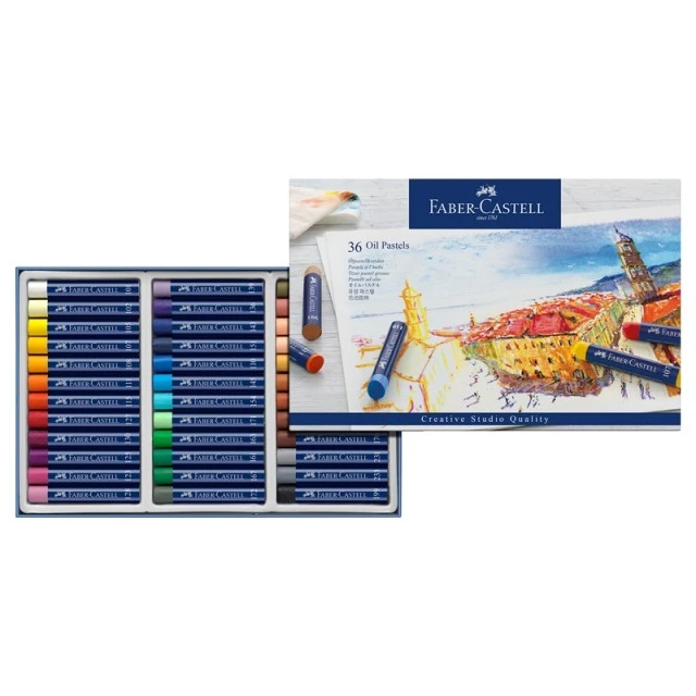 Faber-Castell λαδοπαστέλ Goldfaber, 36 χρώματα