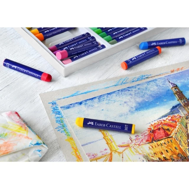 Faber-Castell λαδοπαστέλ Goldfaber, 36 χρώματα