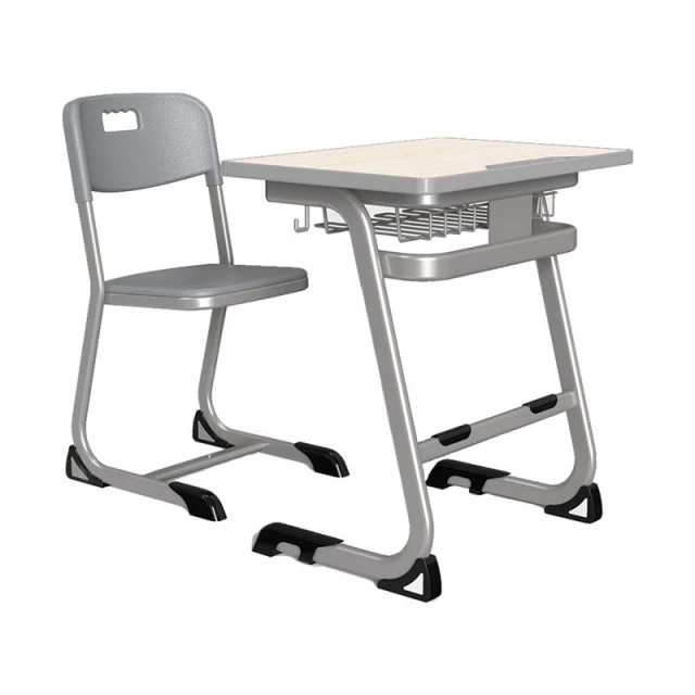 Σχολικό γραφείο και καρέκλα RFG Ergonomic Study, Γκρι χρώμα, Τάξη VIII έως XII