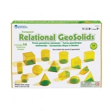 Πόροι μάθησης Γεωμετρικά σχήματα για όγκο, 14 τεμάχια