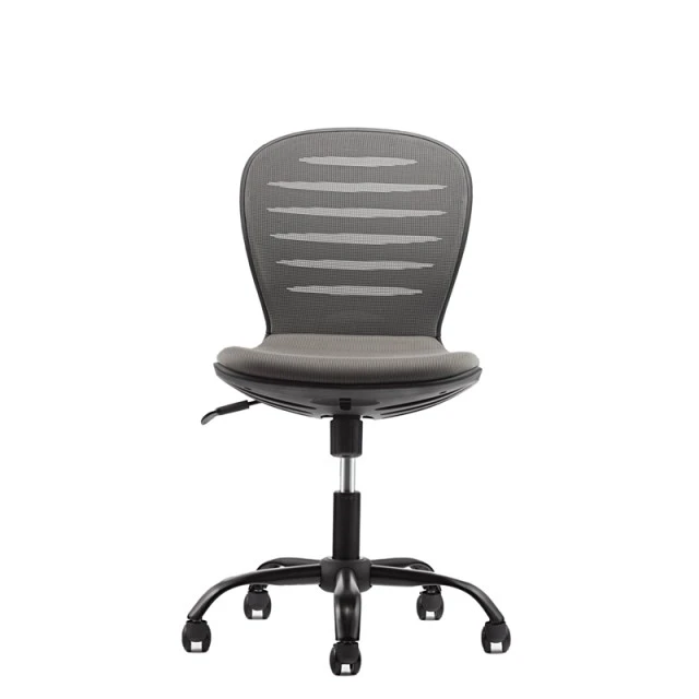 RFG παιδική καρέκλα Flexy Black ύφασμα και mesh γκρι κάθισμα γκρι πλάτη