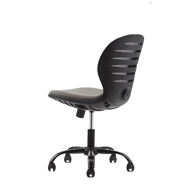 RFG παιδική καρέκλα Flexy Black ύφασμα και mesh γκρι κάθισμα γκρι πλάτη
