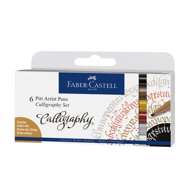 Μαρκαδόρος Faber-Castell Pitt Artist, 6 τεμάχια