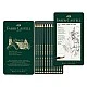Μολύβι Faber-Castell Castell 9000, μαύρος γραφίτης, σετ για καλλιτέχνες, διαφορετικές σκληρότητες, 12 τεμάχια