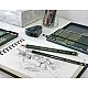 Μολύβι Faber-Castell Castell 9000, μαύρος γραφίτης, σετ για καλλιτέχνες, διαφορετικές σκληρότητες, 12 τεμάχια