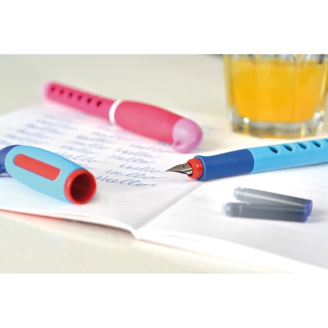 Faber-Castell Писалка Scribolino, за лява ръка, синя