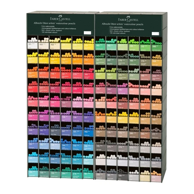 Μολύβια Faber-Castell Albrecht Dürer, 120 χρωμάτων, σε μια ενότητα