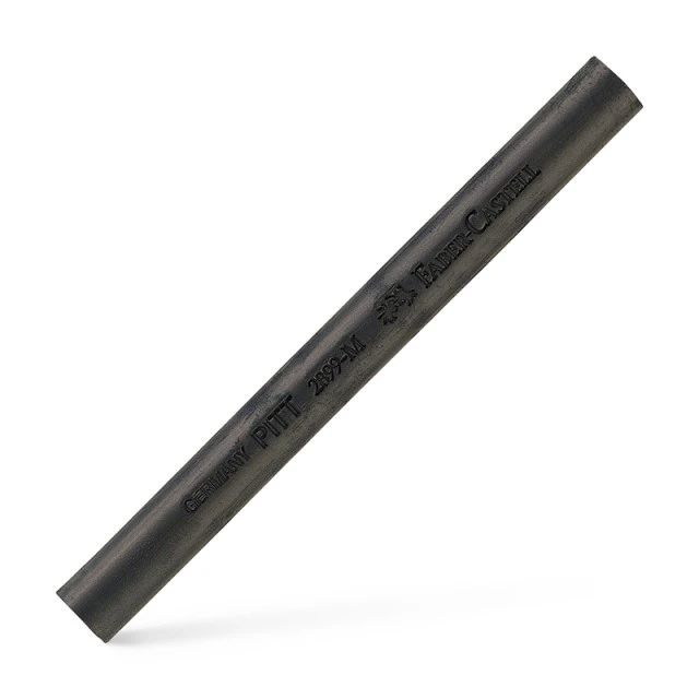 Faber-Castell συμπιεσμένος κάρβουνας σε μολύβι Pitt 2899, μεσαίος μαλακός, 12 τμχ
