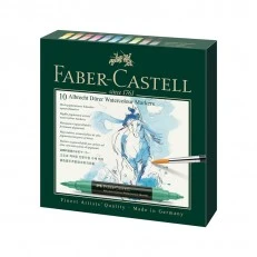 Μαρκαδόρος ακουαρέλας Faber-Castell Albrecht Dürer, 10 χρώματα