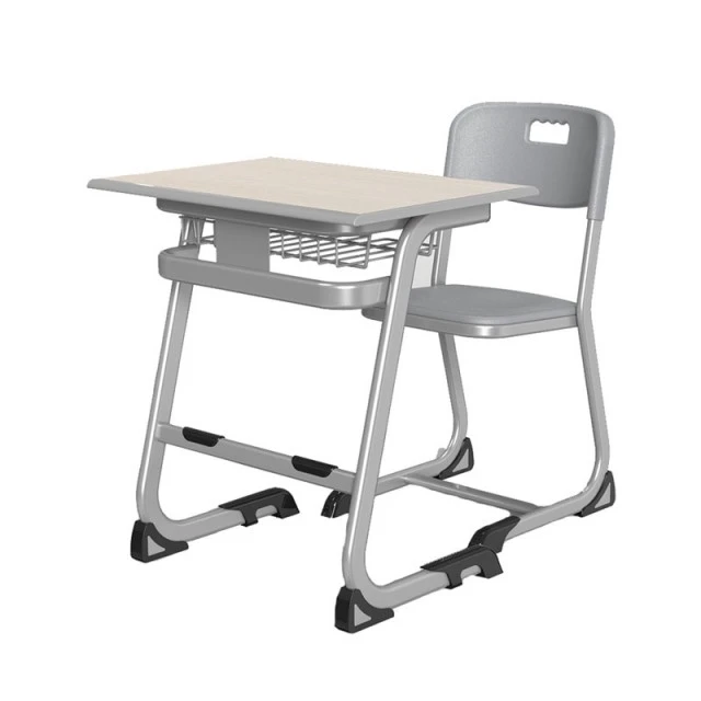 Σχολικό γραφείο και καρέκλα RFG Ergonomic Study, Γκρι χρώμα, Τάξη VIII έως XII