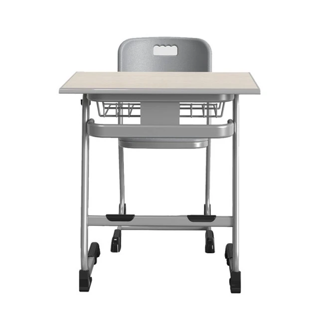 Σχολικό γραφείο και καρέκλα RFG Ergonomic Study, Γκρι χρώμα, Τάξη VIII έως XII