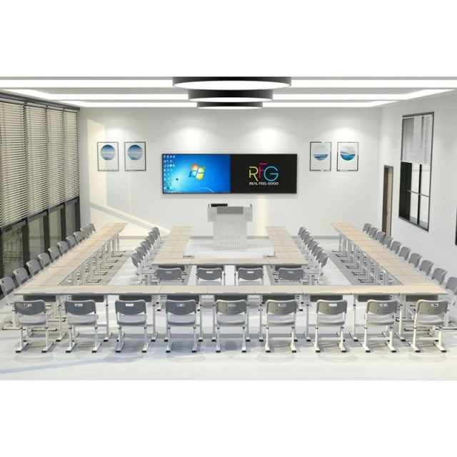 Σχολικό γραφείο και καρέκλα RFG Ergonomic Ergo, με ρυθμιζόμενο ύψος, γκρι χρώμα, από I έως XII τάξη