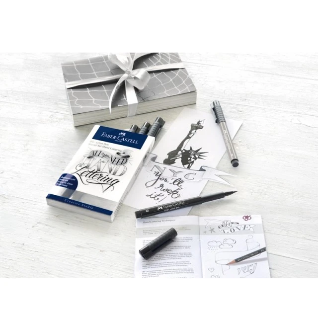Μαρκαδόρος Faber-Castell Pitt Artist, 9 τεμάχια