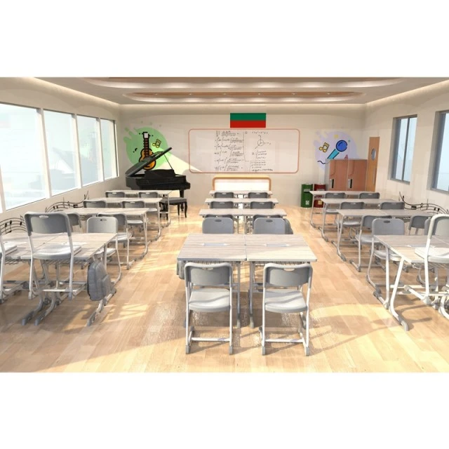 RFG εργονομικό θρανίο και καρέκλα Istudy White από Α΄ έως Η΄ τάξη