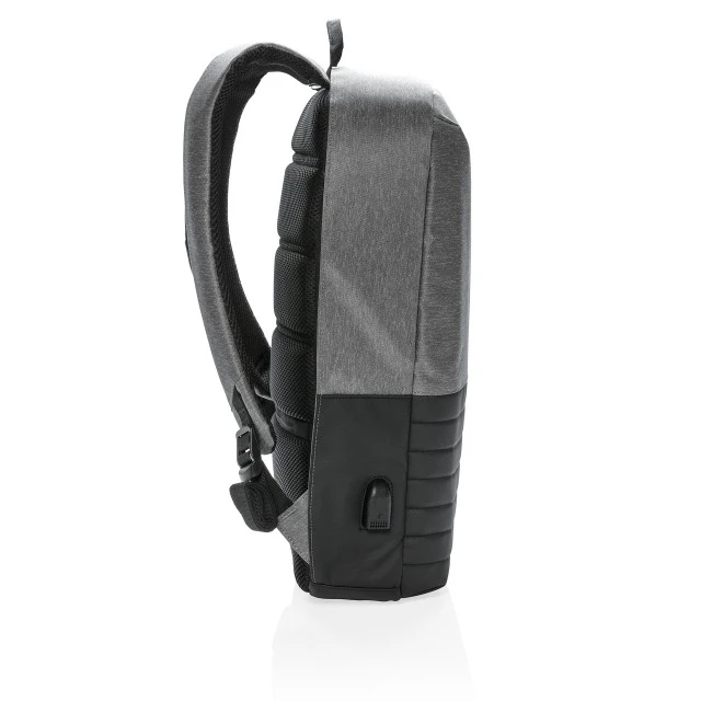 Swiss Peak Раница за лаптоп, Anti-Theft, с RFID защита, 15’’, сиво-черна