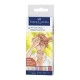 Faber-Castell σετ μαρκαδόρων Pitt Manga Kaoiro, 6 τμχ