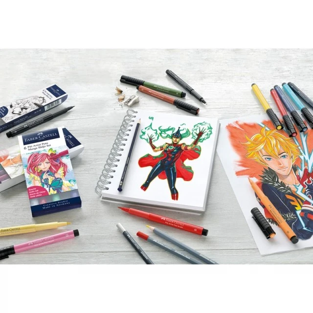 Faber-Castell σετ Pitt Comic 3D, 11 τμχ