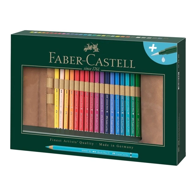 Μολύβια Faber-Castell Albrecht Dürer, σε ρολό, 30 χρωμάτων