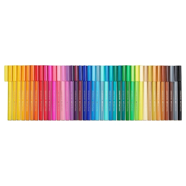 Faber-Castell μαρκαδόροι Connector, 40 χρώματα σε βαλιτσάκι