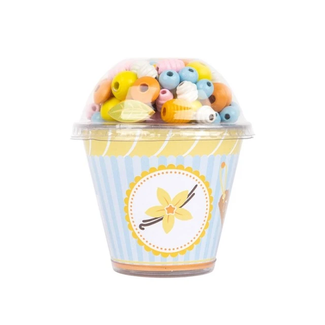 Χάντρες χορδών σε σχήμα ποδιού σε σχήμα Cupcake, 9 στην οθόνη