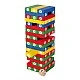 Παιχνίδι Small Foot Jenga, έγχρωμο, με νούμερα, 58 τεμάχια