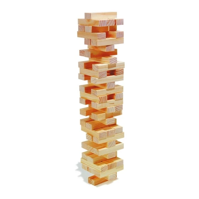 Παιχνίδι Small Foot Jenga, ξύλινο, 60 τεμάχια